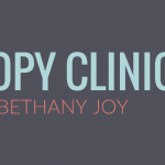 Copy Clinic with Bethany Joy