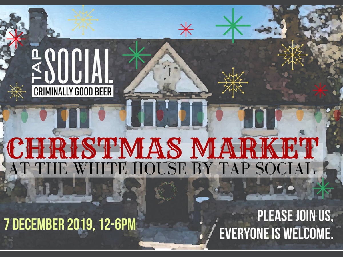 christmas market at the white house by tap social Oxford