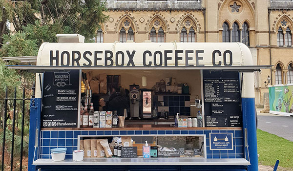 Horsebox Coffee at Museum of Natural History Oxford
