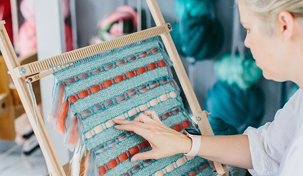 The Oxford Weaving Studio loom