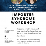 Imposter Syndrome Workshop