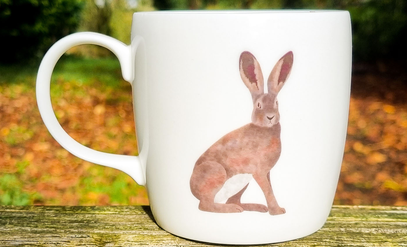 Sarah Franklin designs hare mug